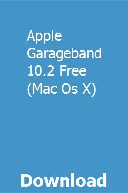 garageband for mac video